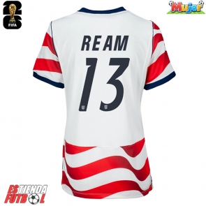 Estados Unidos Tim Ream #13 Primera Equipación Mujer Mundial 2026 Manga Corta